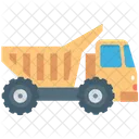 Volcado Camion Construccion Icono