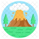 Volcán  Icono