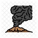 Volcanic Smoke Volcano Icon