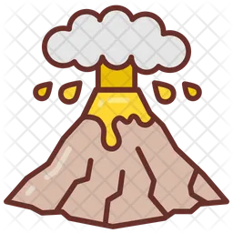 Volcanic eruption  Icon