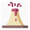 Volcanic Eruption Volcano Natural Disaster Icon