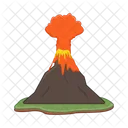Landscape Nature Lava Icon