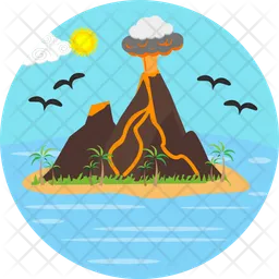 Volcano  Icon