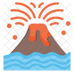 Volcano Eruption  Icon