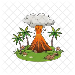 Volcano Eruption  Icon