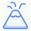 Volcano Explode Landscape Nature Icon