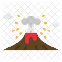 Volcano Scenery Landscape Icon