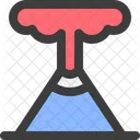 Vulcanic Eruption Vulcano Icon