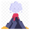 Eruption Volcano Smoke Eruption Icon