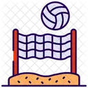Voleibol De Playa Voleibol Pelota Icono