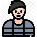 Voleur Criminel Vol Icône