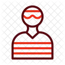 Voleur Brigand Criminel Icône