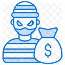 Voleur Criminel Crime Icône