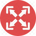 Ganzer Bildschirm  Symbol