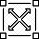 Ganzer Bildschirm  Symbol
