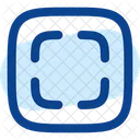 Vollbild quadratisch  Symbol