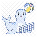 バレーボール  アイコン