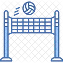 Volley Ball Net Ball Icon