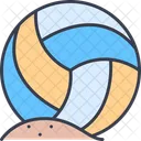 Volley Volleyball Ball Icon