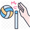 Volley Volleyball Block Icon