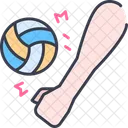 Volley Volleyball Block Icon