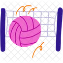 Volleyball Sport Team Icon