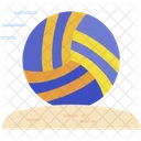 Volleyball Mannschaftssport Spass Symbol