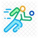 Player Volleyball Run Icon
