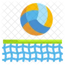 Volleyball Ball Net Icon
