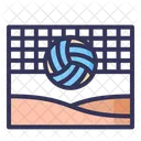 Volleyball Beach Ball Summer Icon