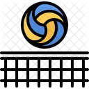 Volleyball Ball Net Icon