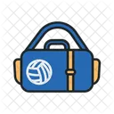 Volleyball Bag Carry Storage Icon