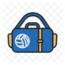 Volleyball Bag Carry Storage Icon