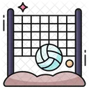 Volleyball Goal  Icon