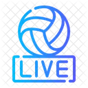 Volleyball Live Match Icon