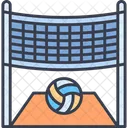 Volleyball Volleyball Net Volley Icon