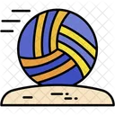 Volleyball Team Sport Fun Icon