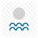 Polo Shirt Water Icon