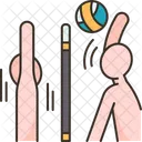 Volleyball Block Defense Icon