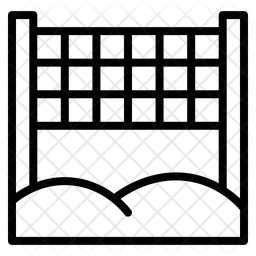 Volleyball net  Icon