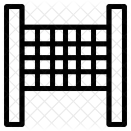 Volleyball Net  Icon
