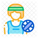 Volleyball player  Icon