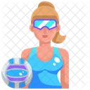 Volleyballspieler  Icon