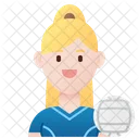 Volleyballspieler  Icon