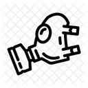 Vollmaske Gesichtsbeatmungsgerat Symbol