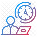 Vollzeitstelle  Symbol