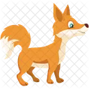 Volpe Coyote Animale Icon