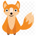 Volpe Coyote Animale Icon