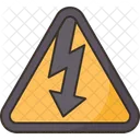 Voltage High Warning Alert Icon