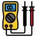 Electrical Tester Multimeter Voltage Meter Icon